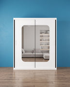 Marika Sliding Door Wardrobe – Matt Finish | 4 Sizes | 4 Colours