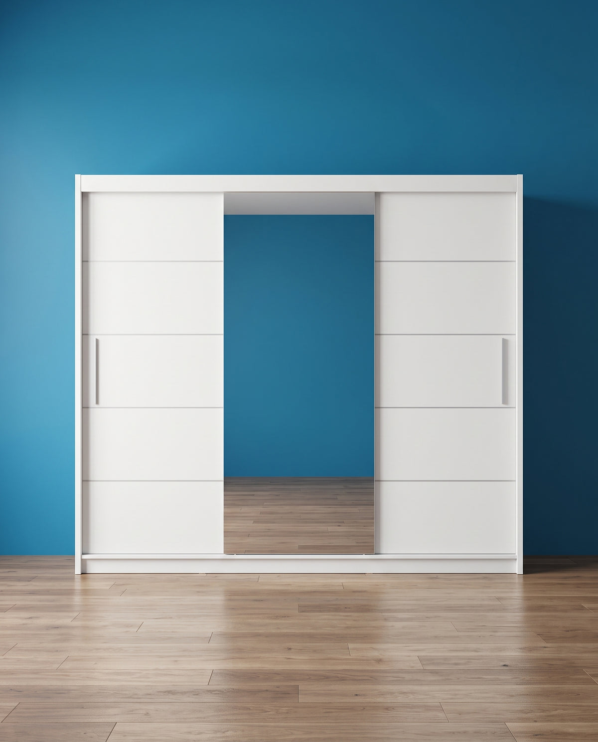 Lisbon Sliding Door Wardrobe – 2 & 3 Doors | Matt Finish | 5 Sizes | 4 Colours