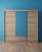 Lisbon Sliding Door Wardrobe – 2 & 3 Doors | Matt Finish | 5 Sizes | 4 Colours