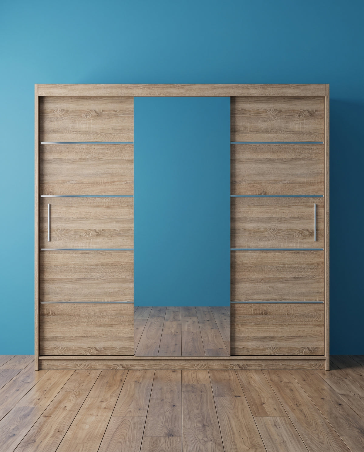 Lisbon Sliding Door Wardrobe – 2 & 3 Doors | Matt Finish | 5 Sizes | 4 Colours