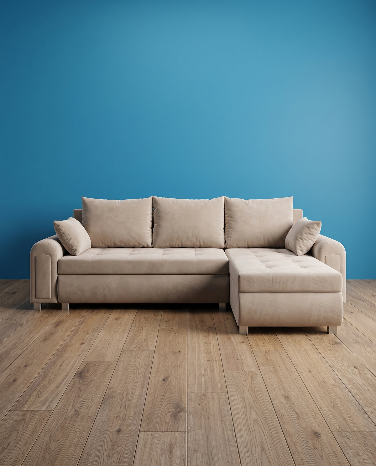 Berlin Corner Sofa Bed with Storage | Left or Right Corner