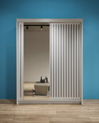 Royal Sliding Wardrobe – Matt Finish | 2 & 3 Doors | 4 Sizes | 4 Colours