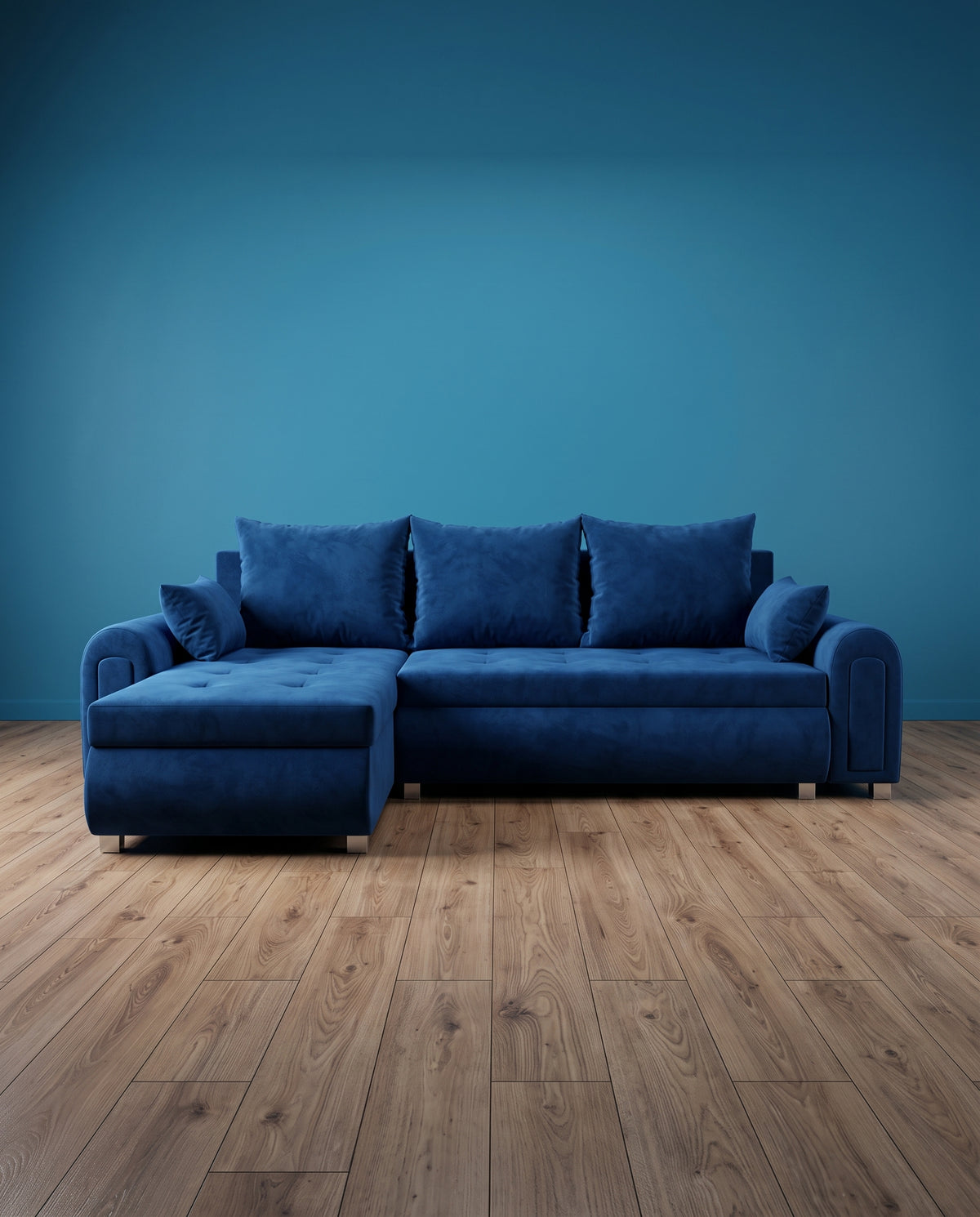 Berlin Corner Sofa Bed with Storage | Left or Right Corner