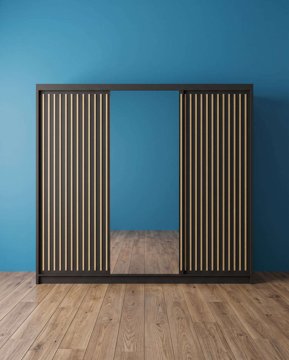 Royal Sliding Wardrobe – Matt Finish | 2 & 3 Doors | 4 Sizes | 4 Colours
