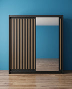 Royal Sliding Wardrobe – Matt Finish | 2 & 3 Doors | 4 Sizes | 4 Colours