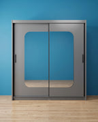 Marika Sliding Door Wardrobe – Matt Finish | 4 Sizes | 4 Colours