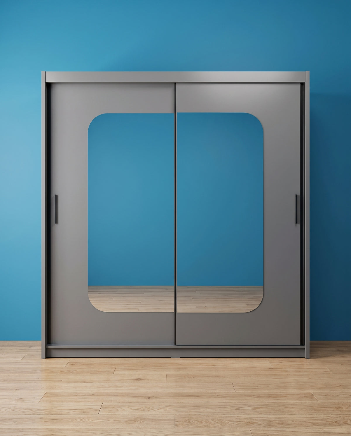 Marika Sliding Door Wardrobe – Matt Finish | 4 Sizes | 4 Colours