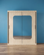 Marika Sliding Door Wardrobe – Matt Finish | 4 Sizes | 4 Colours