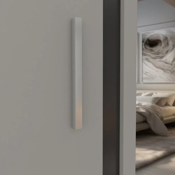 Nicole Sliding Door Wardrobe – Matt Finish | 3 Sizes | 3 Colours