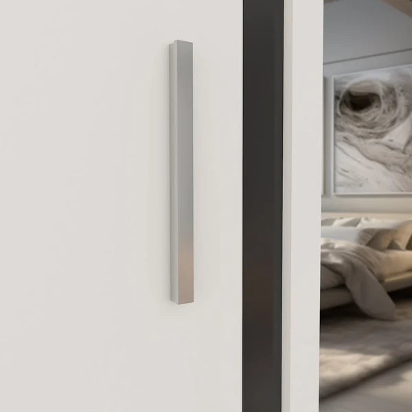 Nicole Sliding Door Wardrobe – Matt Finish | 3 Sizes | 3 Colours