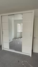 Lisbon Sliding Door Wardrobe – 2 & 3 Doors | Matt Finish | 5 Sizes | 4 Colours